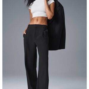 ALO Yoga Black Wide Leg Pants